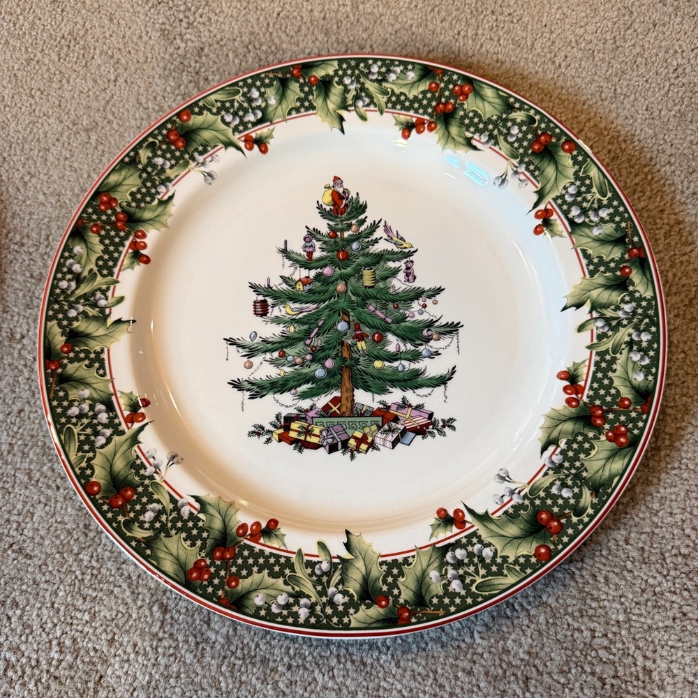 Spode Christmas Tree 2006 Annual 12 3/4” Buffet Plate- ONE plate